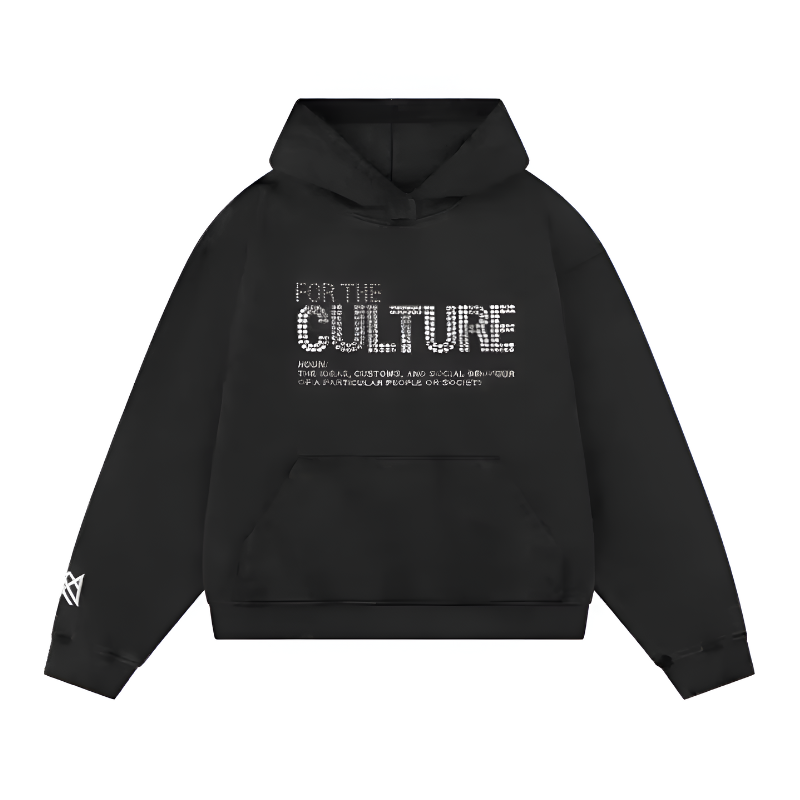 FOR THE CULTURE CRYSTAL HOODIE