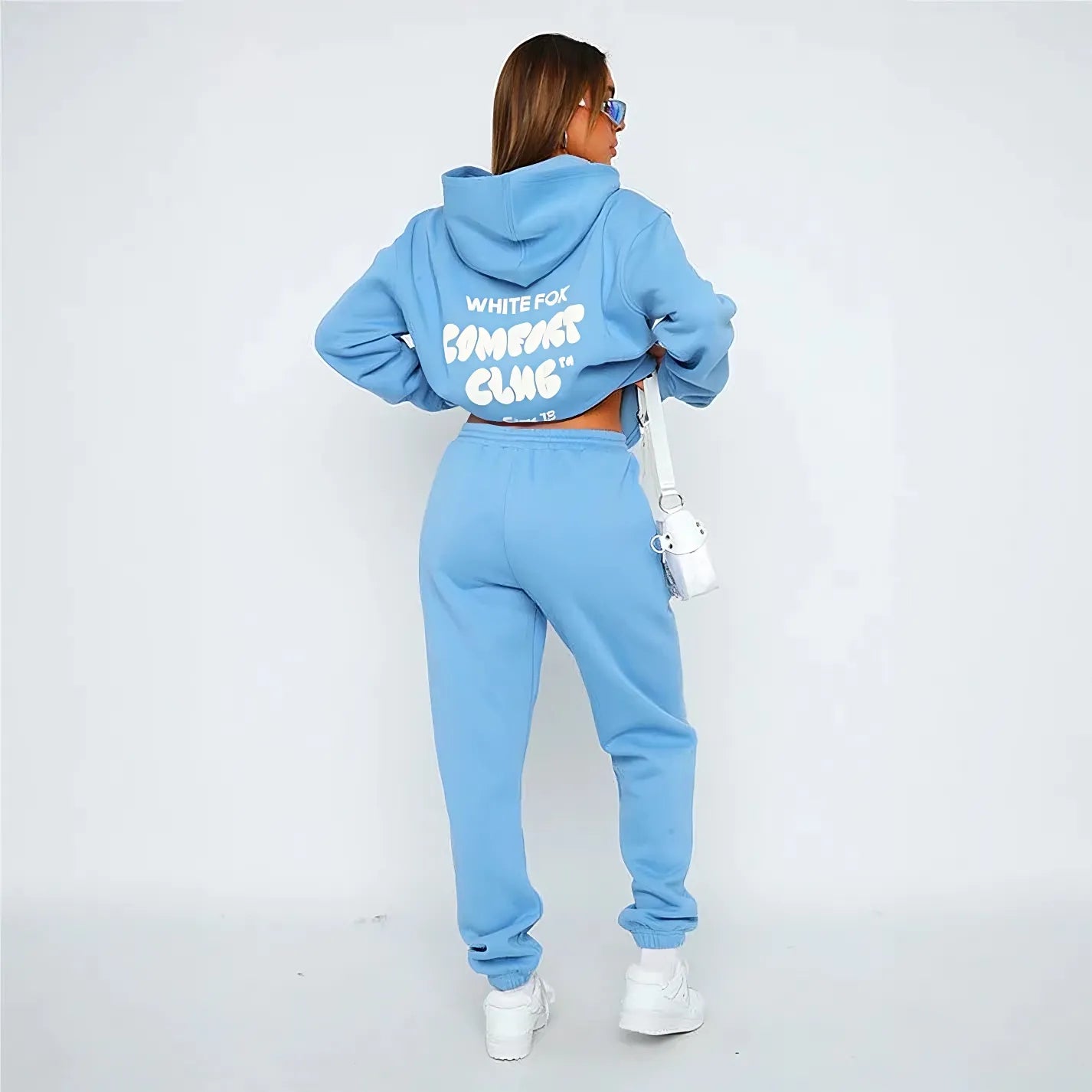 WHITE FOX Cozy Club Set (Hoodie + Sweats)